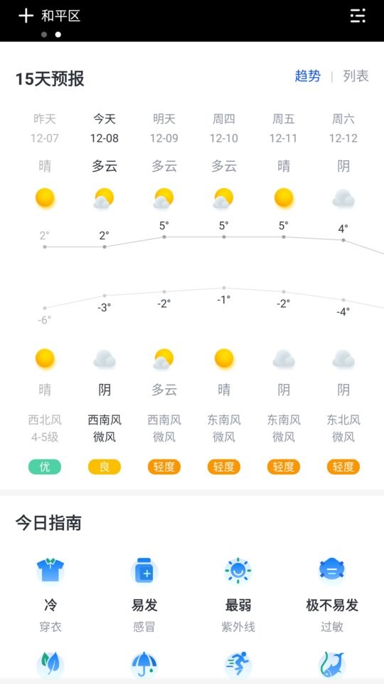 云彩天气app截图2