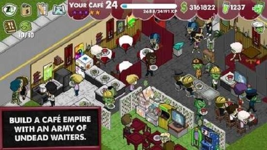 僵尸咖啡馆(Zombie Cafe)截图2