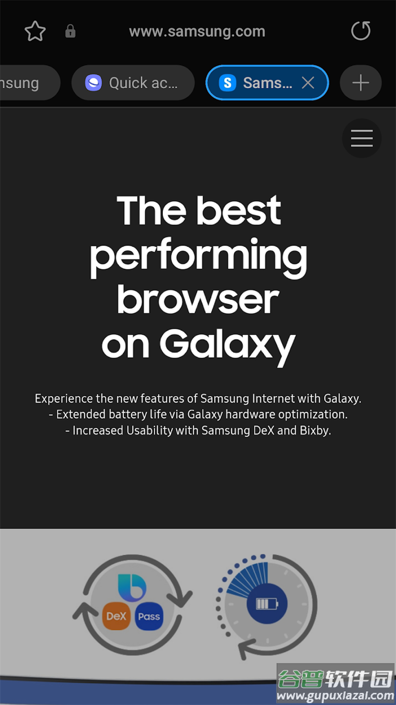 Samsung Internet app(三星浏览器)截图5