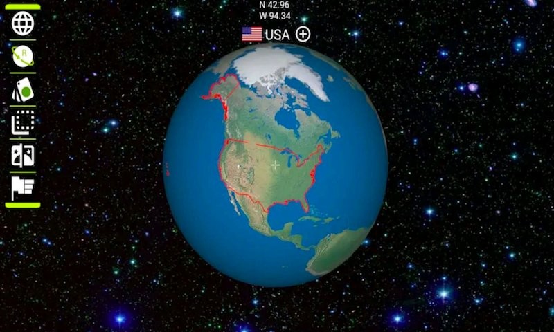 手机模拟地球仪软件截图1