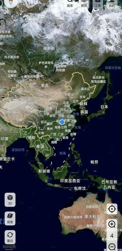 高分卫星地图app截图2