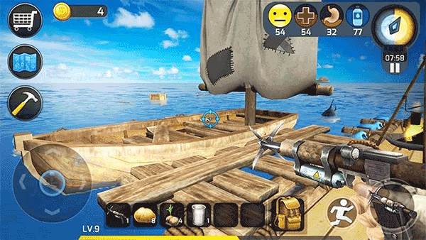 模拟太空木筏生存中文版截图3