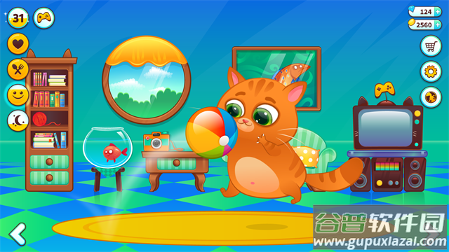 我的虚拟宠物猫游戏(Bubbu)截图2