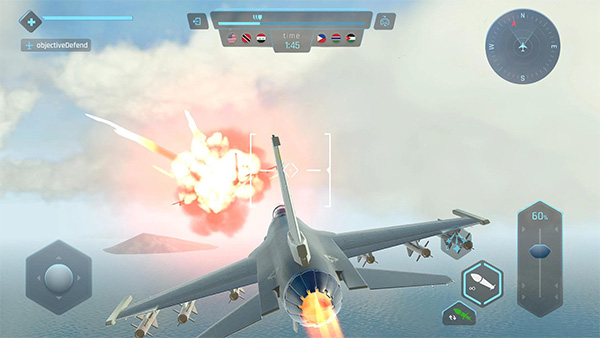 天空战士空战2025最新版(Sky Warriors)截图1