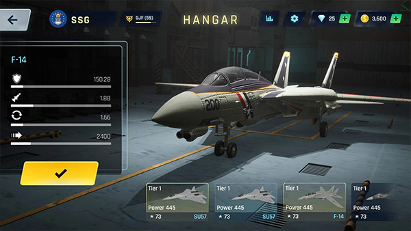 天空战士空战2025最新版(Sky Warriors)截图3