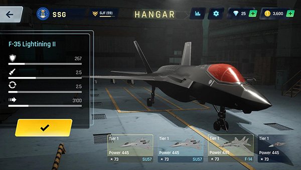 天空战士空战2025最新版(Sky Warriors)截图4