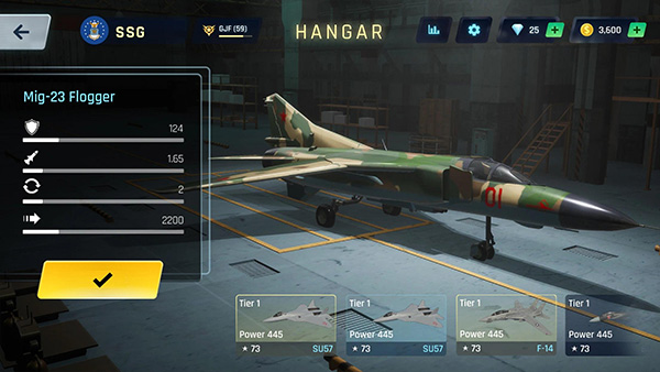 天空战士空战2025最新版(Sky Warriors)截图5
