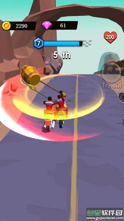 疯狂摩托对决3D游戏(CrazyMoto3D)截图2