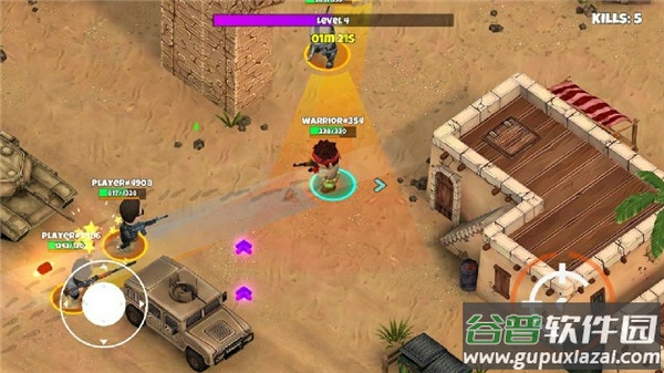 战士大逃杀手游最新版下载(Warriors.io)截图4