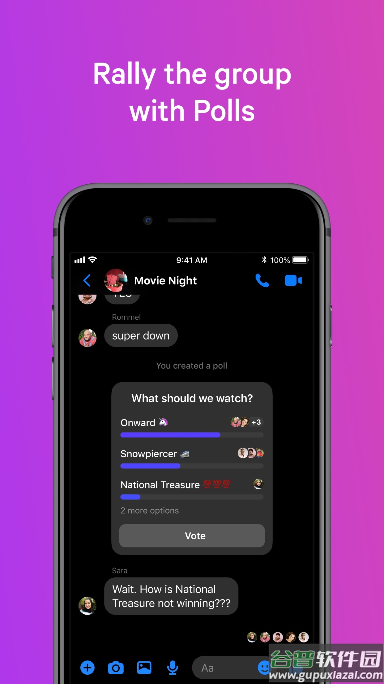 Messenger app截图4