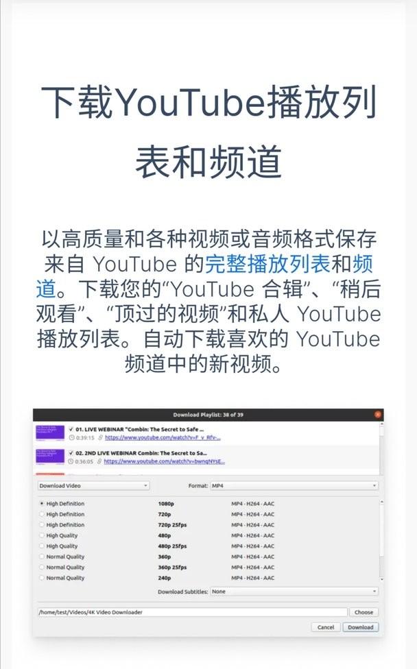 4kvideodownloader手机版截图1