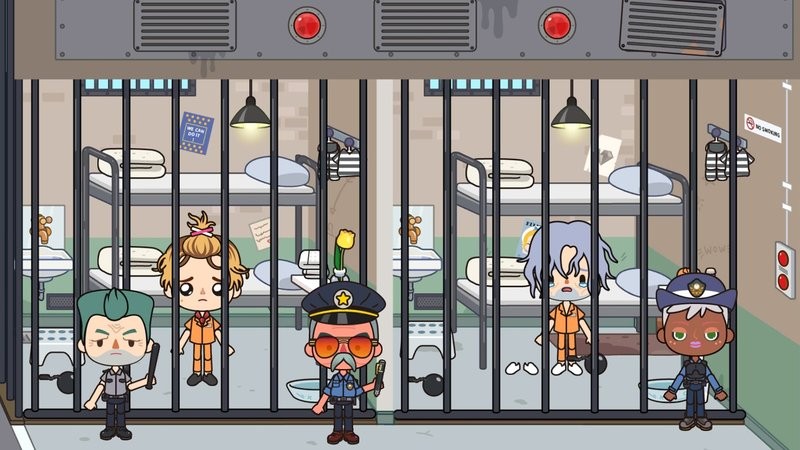 迷你城堡小镇警察局免广告版截图4