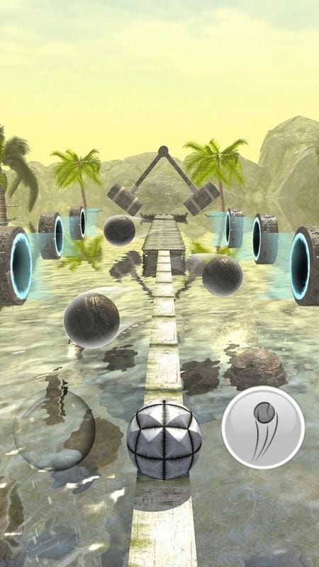天空的滚动球球官方版截图2