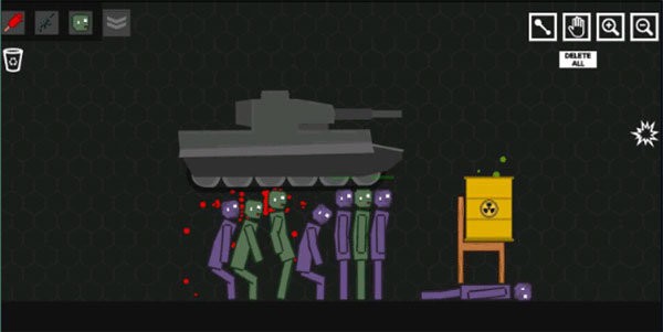 僵尸游乐场(Zombie Ragdoll Playground)截图1