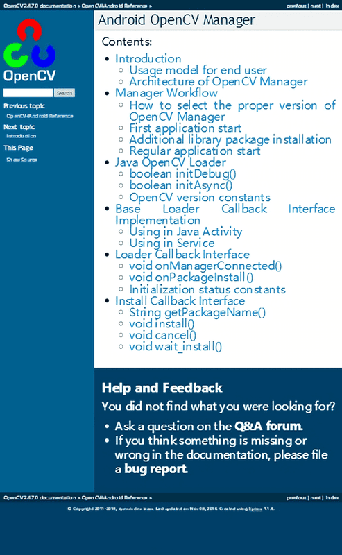 OpenCV Manager最新版截图1