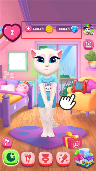 my talking angela2无限金币钻石版