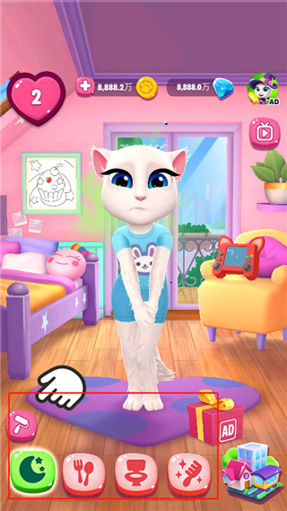 my talking angela2无限金币钻石版