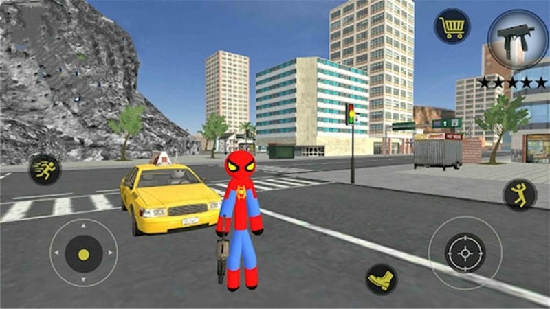 绳索英雄蜘蛛火柴人官方版截图2