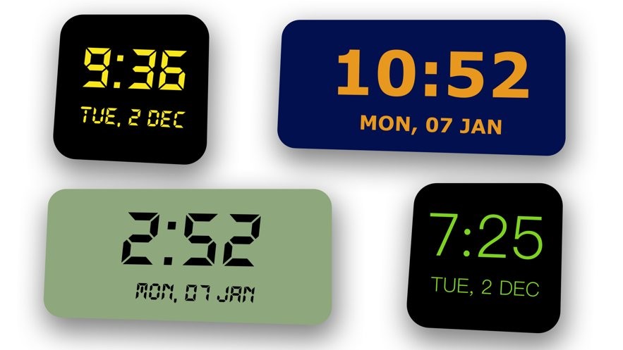 retro clock软件