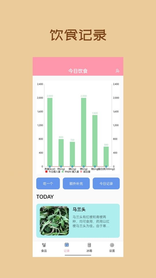 懒猪饮食记录截图5