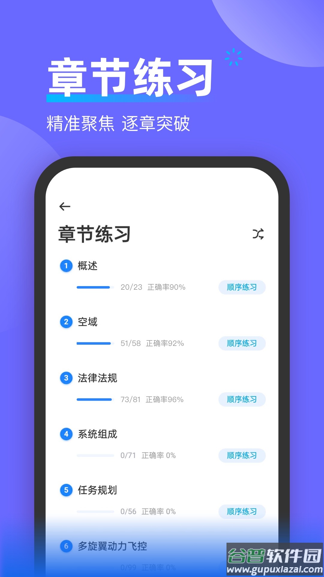 无人机考试宝典app截图2