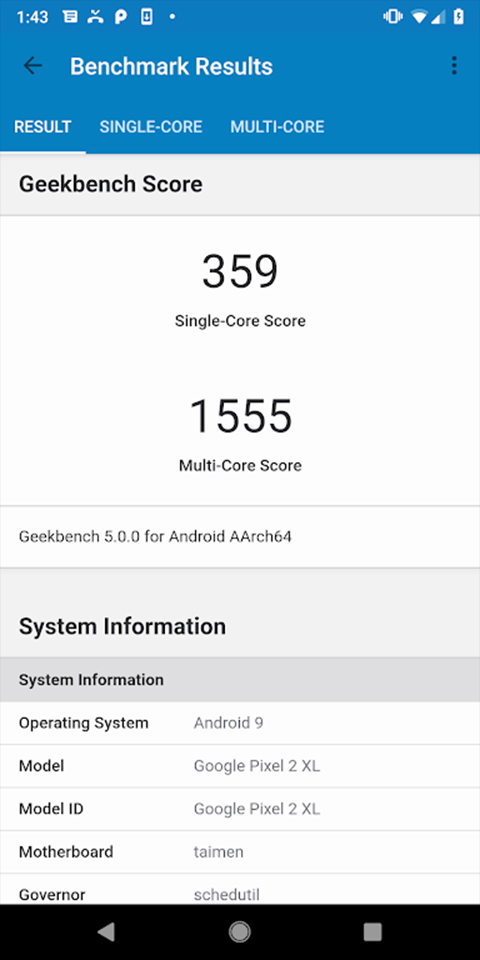 Geekbench5手机版截图3