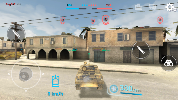 闪电坦克战游戏最新版(Tanks Battlefield)截图1