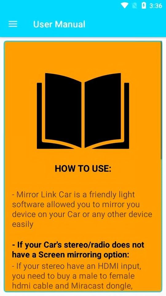 MirrorLink车载app截图2