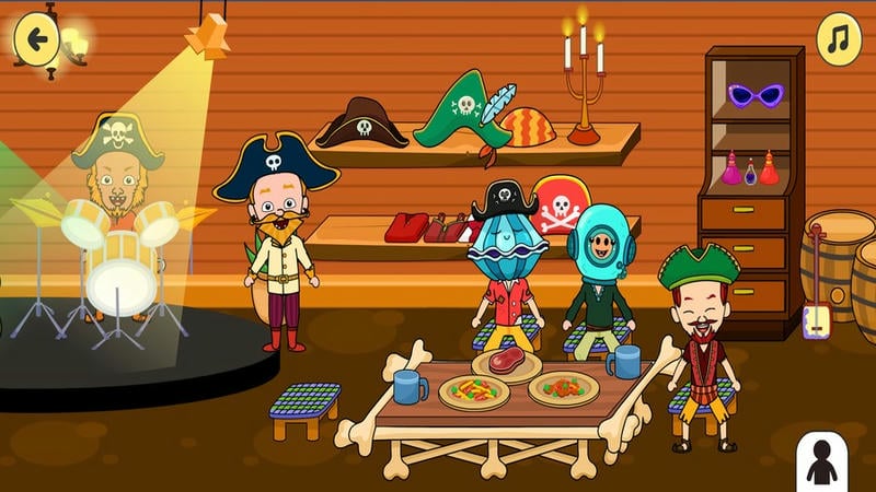 迷你生活海盗小镇中文版截图1