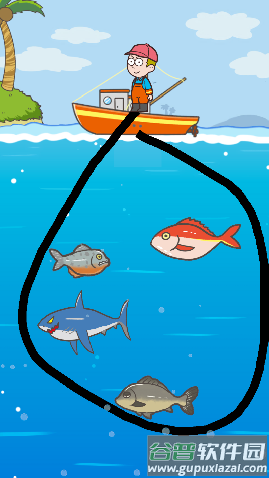 画线抓鱼游戏(CatchTheFish)截图4