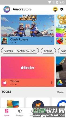 Aurora Store app