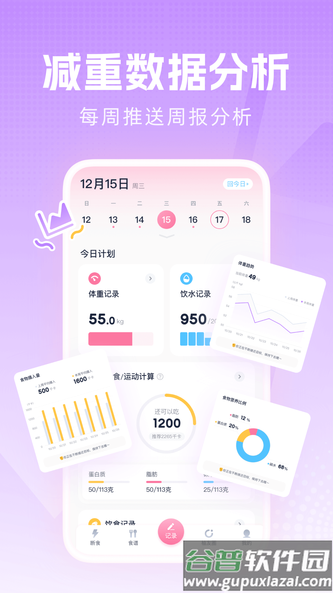 柚子轻断食app截图3