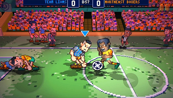 超级跳跃足球游戏(Super Jump Soccer)截图1