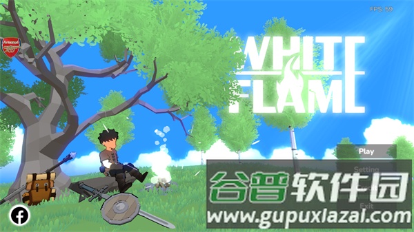 白色火焰猎人图片