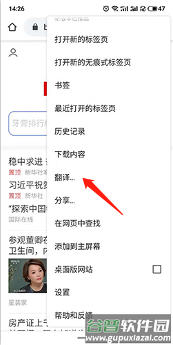 谷歌浏览器怎么翻译网页2