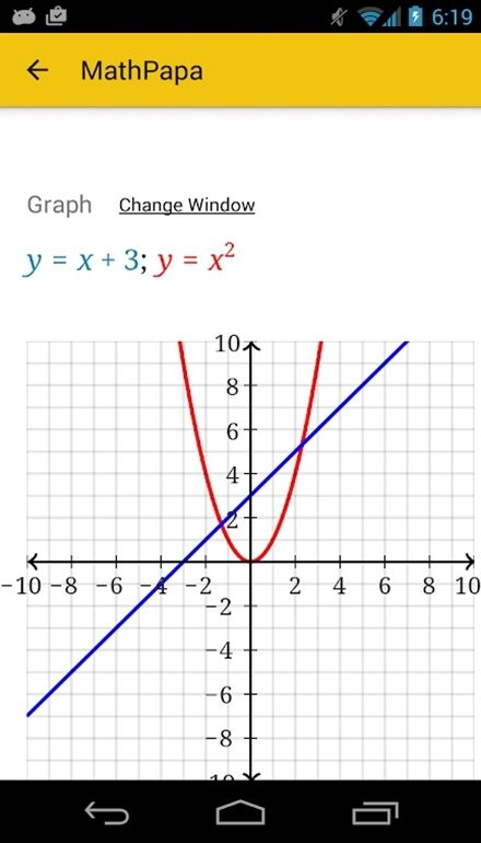 代数计算器软件(MathPapa)截图2
