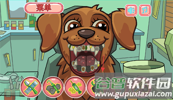 疯狂的宠物牙医游戏