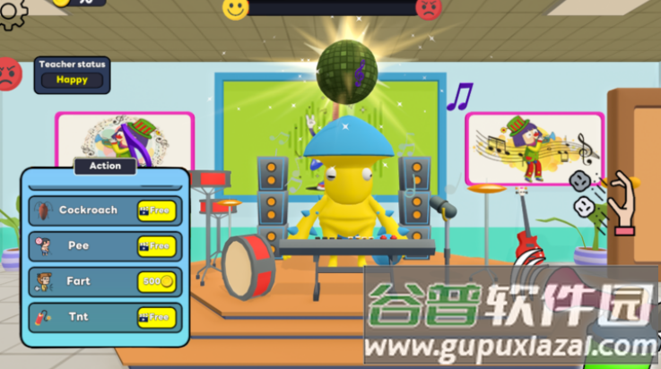 怪兽学生校园整蛊游戏(怪兽学生：校园整蛊安装器)截图2