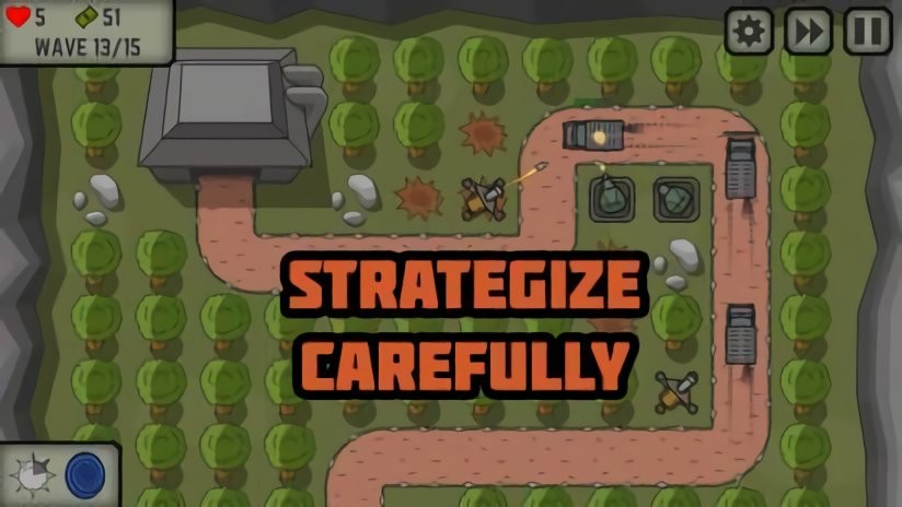 战术战争塔防最新版(Tactical War)截图3