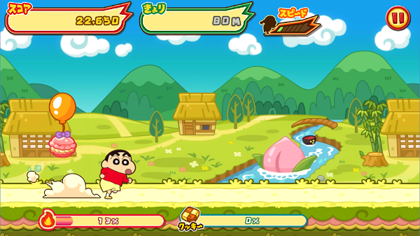 蜡笔小新呼风唤雨的春日部跑酷