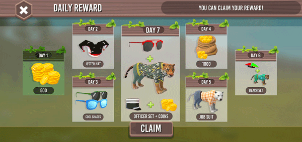 老虎家族生存模拟器