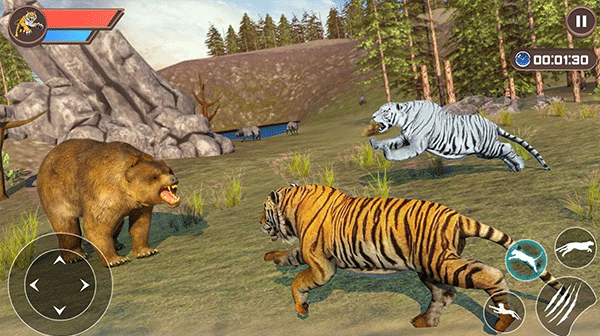 老虎家族生存模拟器截图2