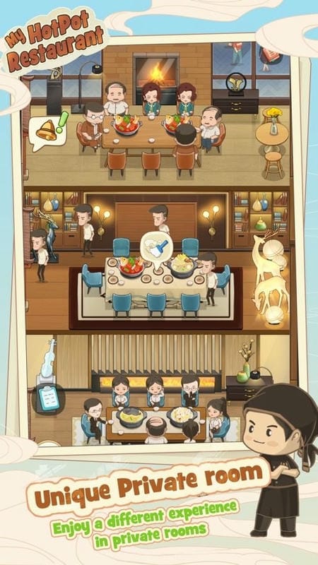 幸福路上的火锅店破解版无限金币截图1