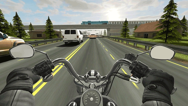 Traffic Rider摩托游戏正版截图1
