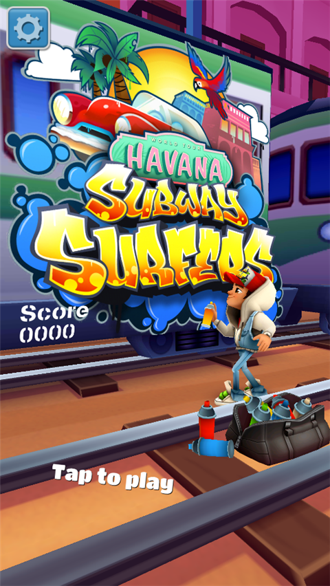 地铁跑酷哈瓦那版本截图1