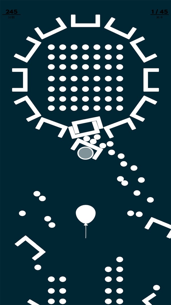 不要碰球球小游戏截图1