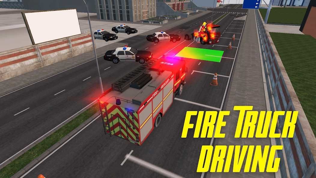 消防车驾驶模拟器破解版(Fire Man Simulation)截图2