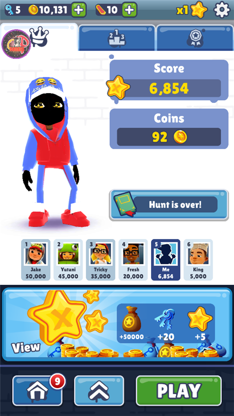 地铁跑酷殃毁是帅哥版本截图4