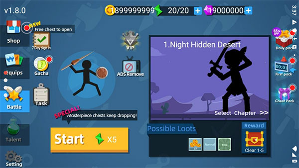 火柴人神射手国际服(Stickman Master)截图3