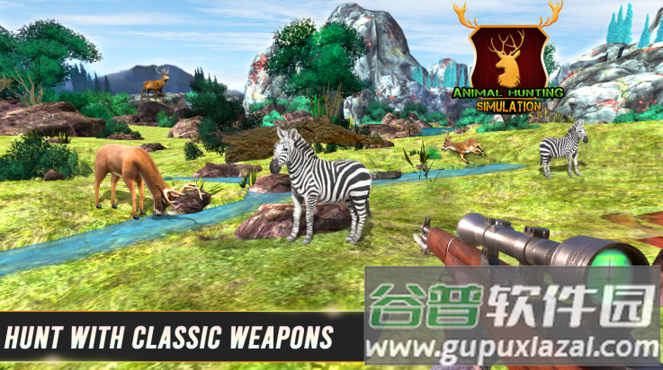 动物猎人模拟器3d游戏(动物猎人模拟器3D安装器)截图3